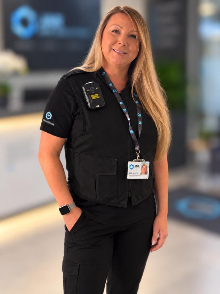 Security professional in uniform